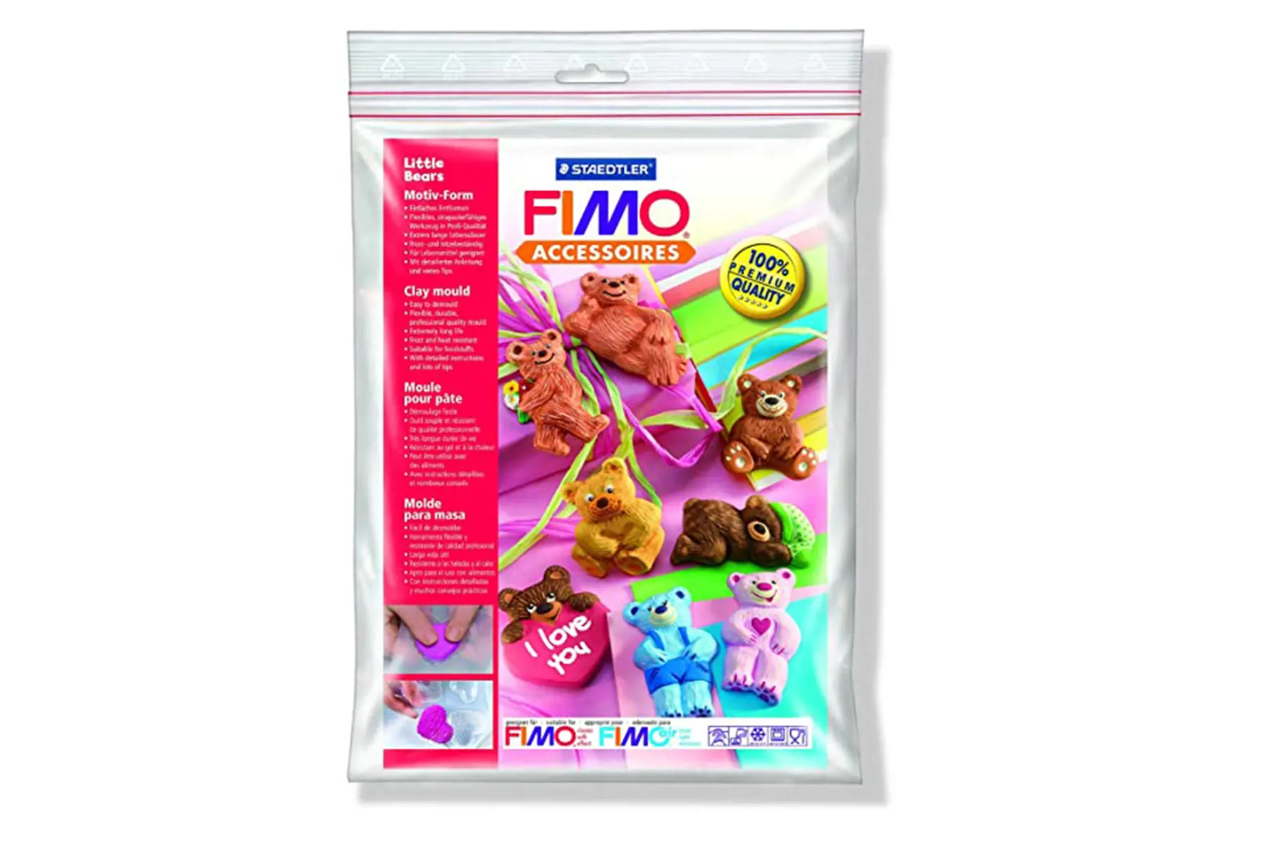 PRIBOR ZA MODELIRANJE STAEDTLER FIMO MEDVJEDIĆI 8742 03