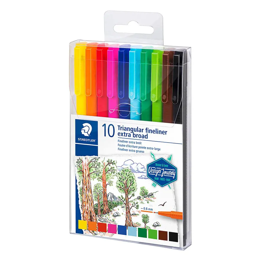 STAEDTLER BROADLINER 338 TB10-C 10/1