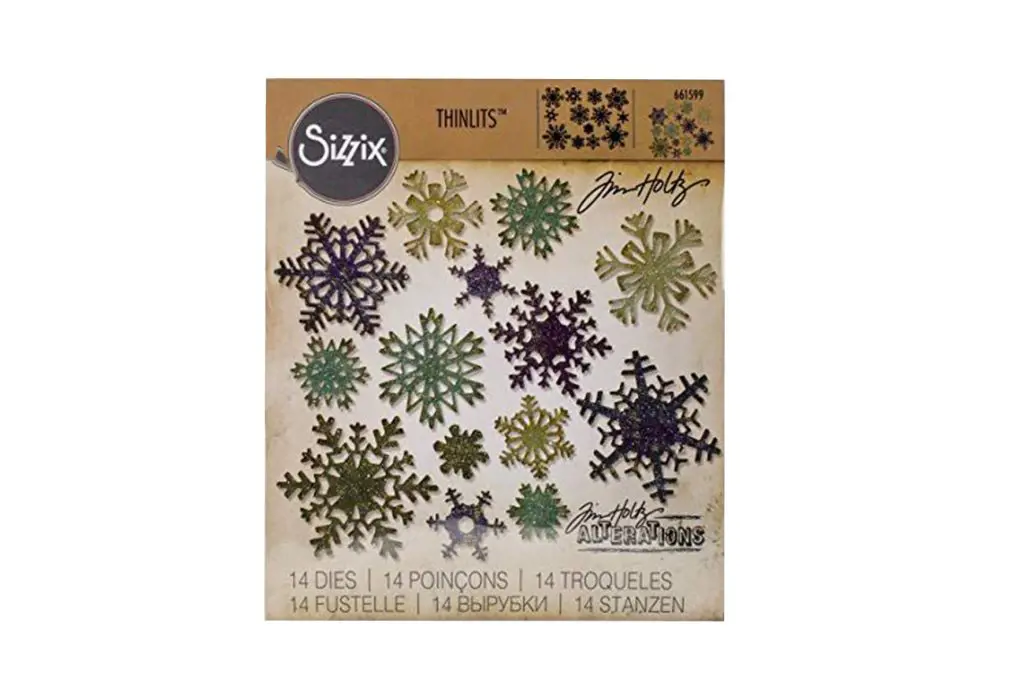 SIZZIX REZAČ 14PK PAHULJICE MINI 661599