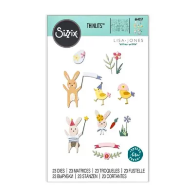 SIZZIX SET 23PK ZEČIĆI 664357