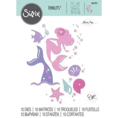 SIZZIX REZAČ SIRENA 10PK 665314