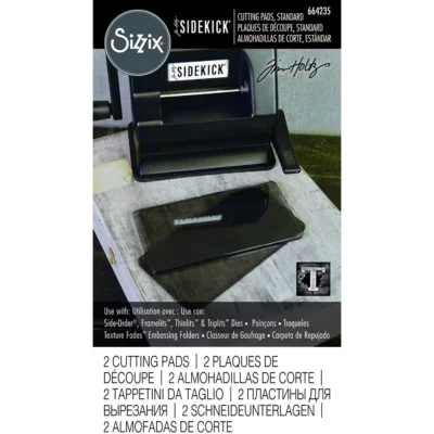 SIZZIX PODLOGE ZA REZANJE CRNE PAR 664235