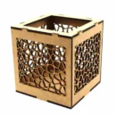 FEDI MDF X- KUTIJA 10x10x10cm.