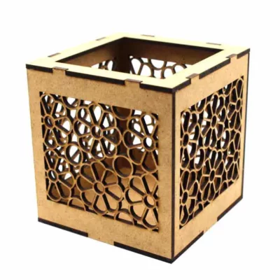 FEDI MDF X- KUTIJA 10x10x10cm.