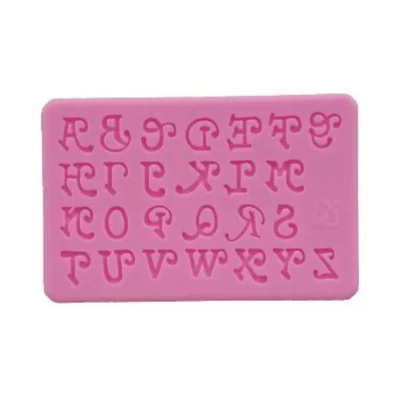 SILIKONSKI KALUP 1167 PISANA VELIKA SLOVA 9,4x6x0,5cm