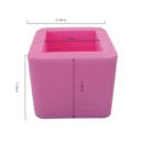 SILIKONSKI KALUP 1216 KOCKA VELIKA 6,8x6,8x5,8cm