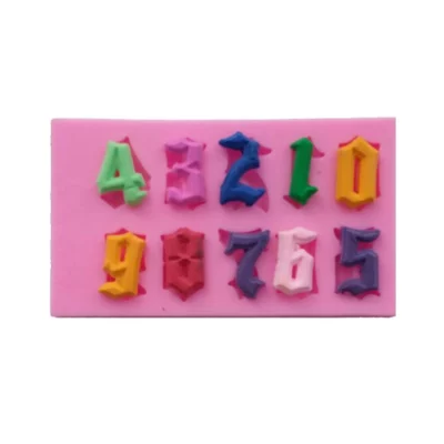 SILIKONSKI KALUP 1334 BROJEVI 9x5,1x0,8cm