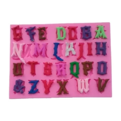 SILIKONSKI KALUP 1335 SLOVA 15,3x10,6x0,6cm