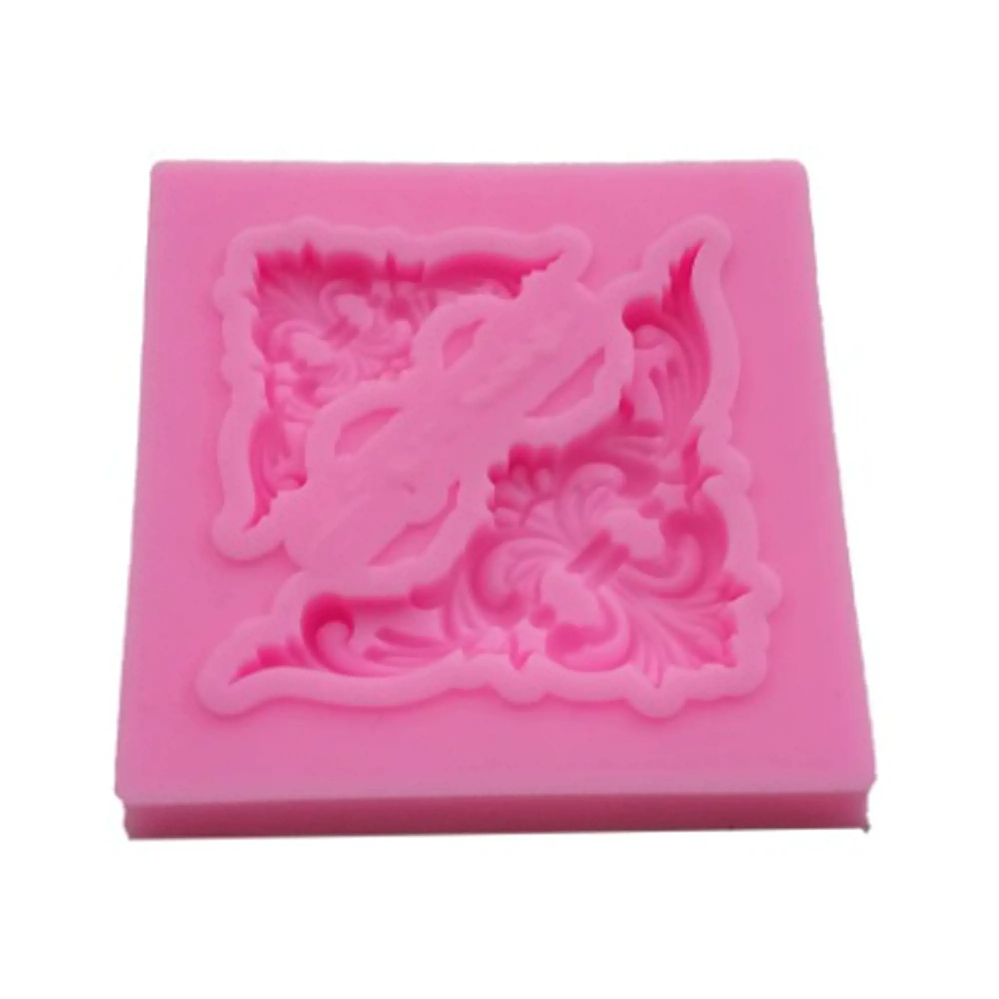 SILIKONSKI KALUP 1414 TROKUT BORDURE 4x4x0,6cm