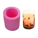 SILIKONSKI KALUP 1353 SVIJEĆA 7,8x7,8x6,9cm