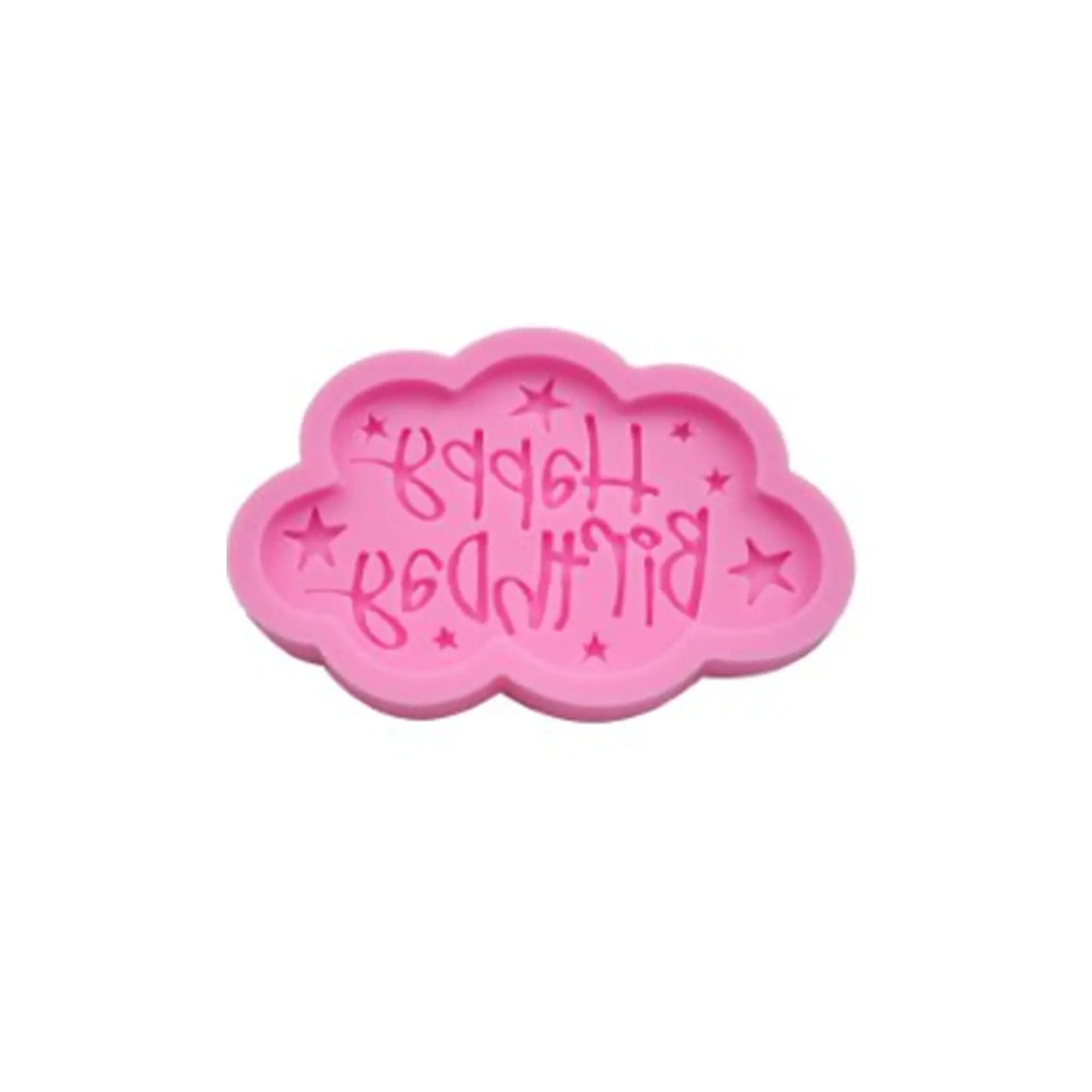 SILIKONSKI KALUP 1703 HAPPY BIRTHDAY 9,4x6,2x1,1cm