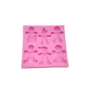 SILIKONSKI KALUP 1753 GINGERBREAD MAN 9,7x9,7x1,1cm