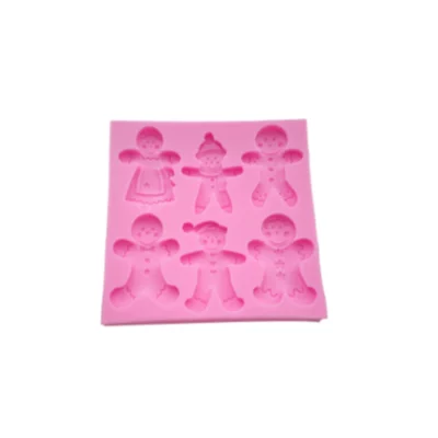 SILIKONSKI KALUP 1753 GINGERBREAD MAN 9,7x9,7x1,1cm