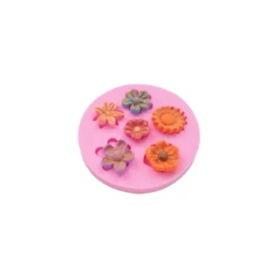 SILIKONSKI KALUP 1674 PROLJETNO CVIJEĆE 8,2x8,2x1cm