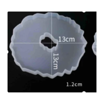 SILIKONSKI KALUP 13x13x1,2 OKRUGLI SA PROREZOM