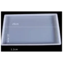 SILIKONSKI KALUP 26x16,4x1,2 ZA TACNU RAVNI