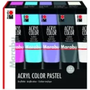 MARABU AKRILNE BOJE 5x100ml PASTEL