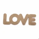 MDF NATPIS LOVE 25x8,5cm