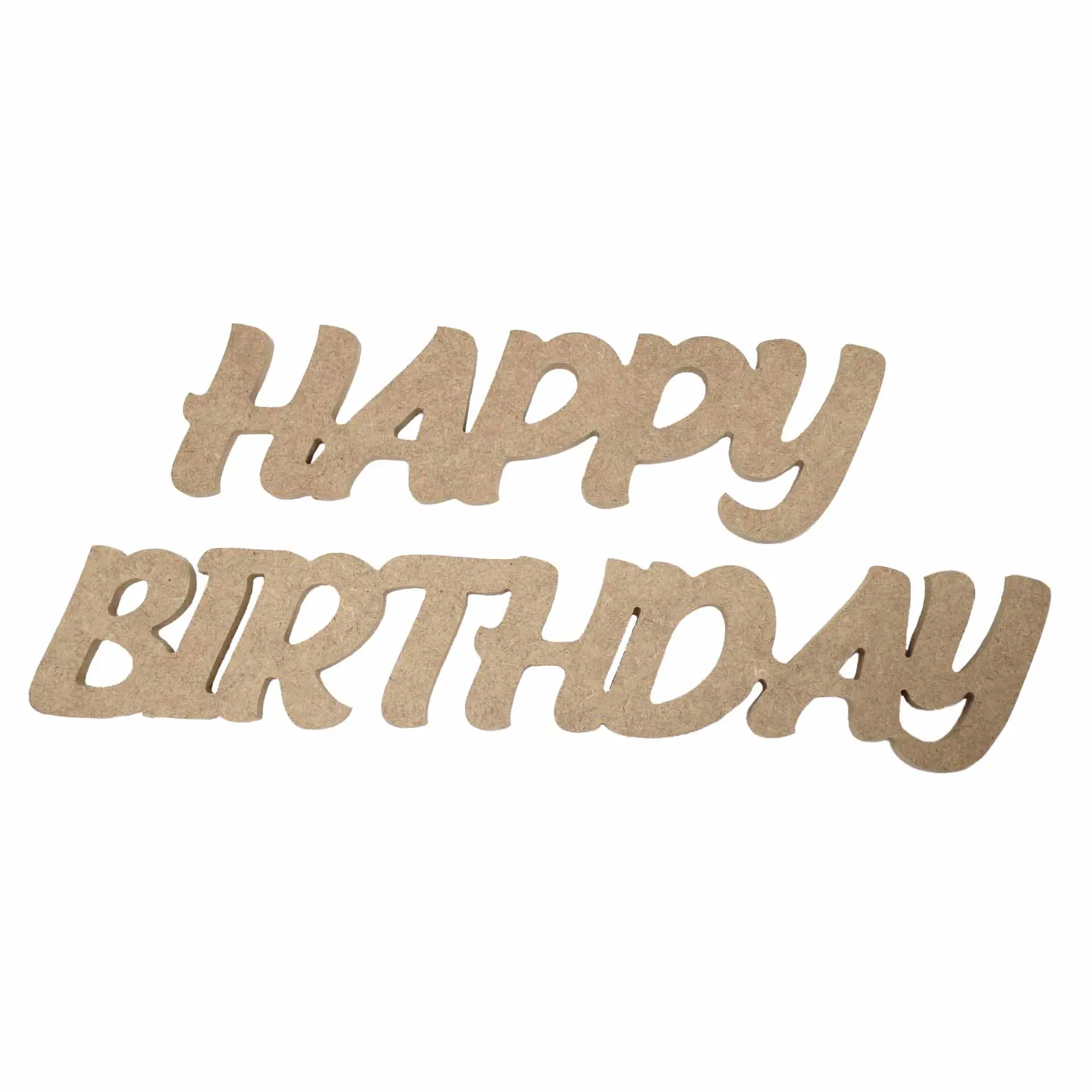 MDF NATPIS HAPPY BIRTHDAY 40,5x15,5cm