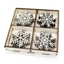 DRVENI ORNAMENTI “PAHULJICE 1” 6cm