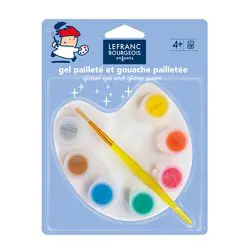 GVAŠ BOJE SVJETLUCAVE U SETU 7X4 ML LB