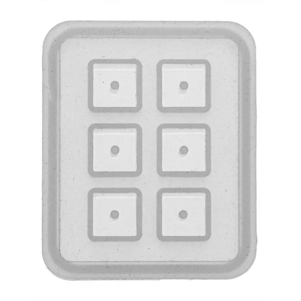 SILIKONSKI KALUP 6X7CM KOCKA 12X12X12MM 6/1