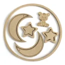 MDF VISEĆA DEKORACIJA SET 35cm