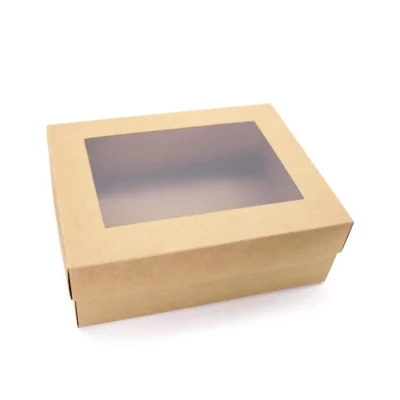 PAPIRNA KUTIJA PROZIRNA 22x17x7,5cm