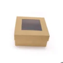 PAPIRNA KUTIJA PROZIRNA 13x13x6cm