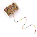 METALNI LANAC ZLATNE BOJE 1m