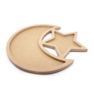 MDF POSUDA MJESEC I ZVIJEZDA 30x33cm