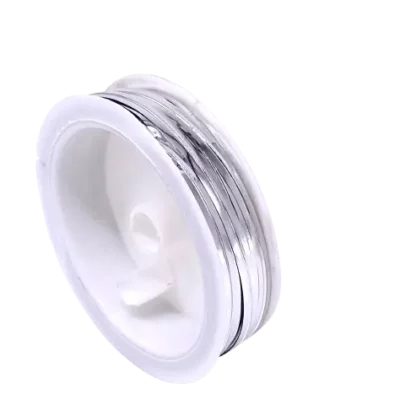 ALUMINIJSKA PLJOSNATA SREBRENA ŽICA 10m/1