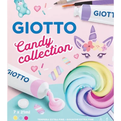 BOJE TEMPERA 7/1 21ml + KIST I OLOVKA GIOTTO