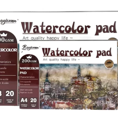 BLOK ZA SLIKANJE VODENIM BOJAMA A3/A4