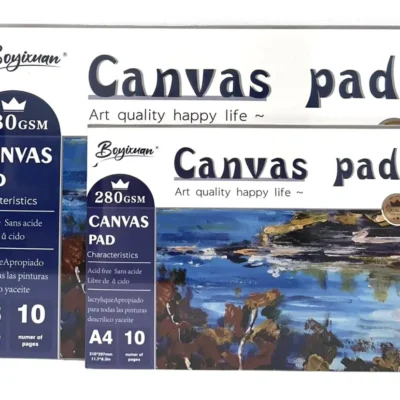 BLOK SA CANVAS LISTOVIMA A3/A4