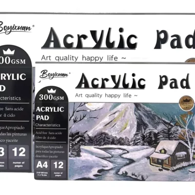 BLOK ZA AKRILNE BOJE A3/A4