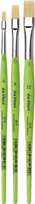 KISTOVI DAVINCI FIT SYNTHETIC BRISTLE SET 3/1 - Image 2
