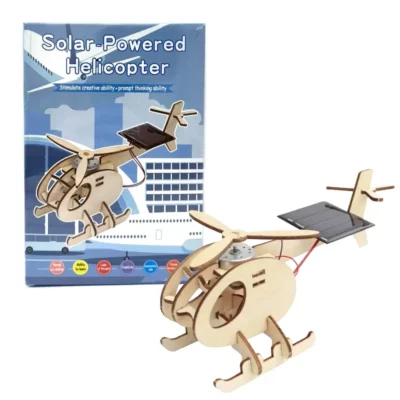 DRVENE PUZZLE HELIKOPTER ELEKTRO