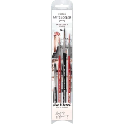 KISTOVI DAVINCI URBAN WATERCOLOR JOURNY RIGGER SET 4/1