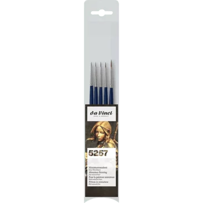 KISTOVI DAVINCI RED SABLE MINIATURES 5/1