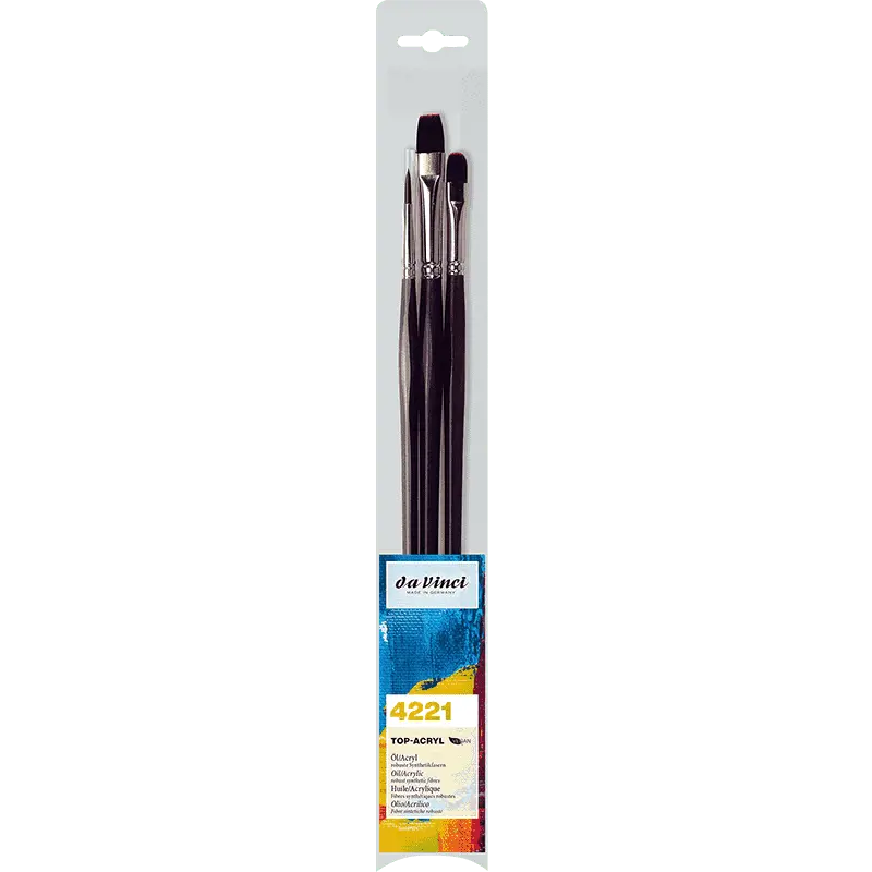 KISTOVI DAVINCI TOP-ACRYL SET 3/1