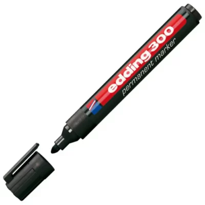 MARKER EDDING PERMANENT E-300 CRNI