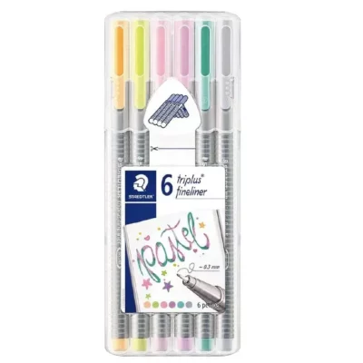 STAEDTLER FINELINER TRIPLUS PASTEL 334 SB 6