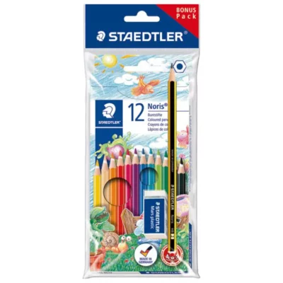 STAEDTLER BOJE SUHE 144 NC12 + GUMICA I SUHA OLOVKA