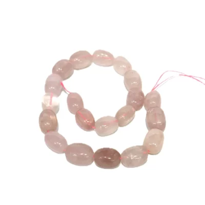 Kamene perle niz ROZEN KVARC 15X20