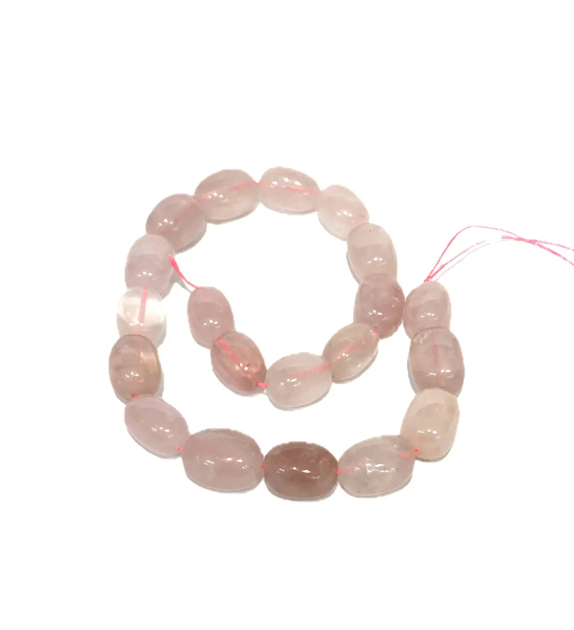 Kamene perle niz ROZEN KVARC 15X20