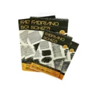 BLOK SPIRALA ZA SKICIRANJE FABRIANO A4 90g 80L 20% PAMUK