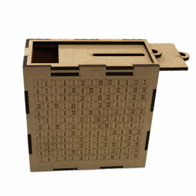 FEDI MDF KASA ZA NOVAC 12x6x12cm