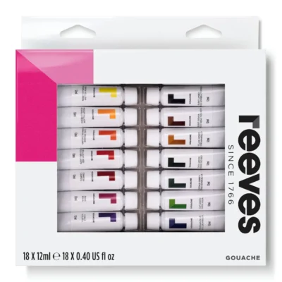 REEVES GVAŠ BOJE - 18 x 12ml
