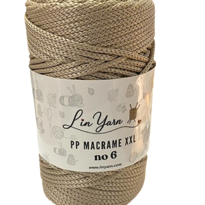 MAKRAME LINYARN POLIESTER 6 mm